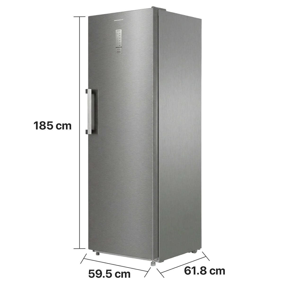 Heinner HF-M362NFXE Hochschrank-Kühlschrank – 362 L – No Frost – Energieeffizienzklasse E – Bild 4