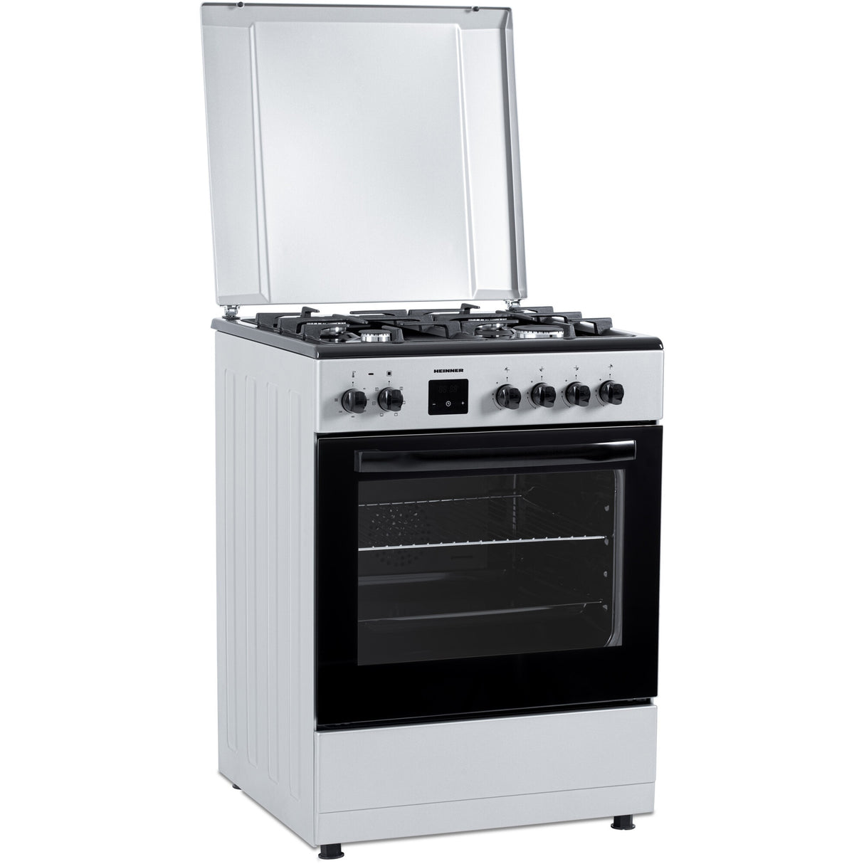 Heinner HFSC-S66FDC-BIX Gasherd – 4 Brenner – Backofen mit 6 Funktionen – Grill – Bild 4
