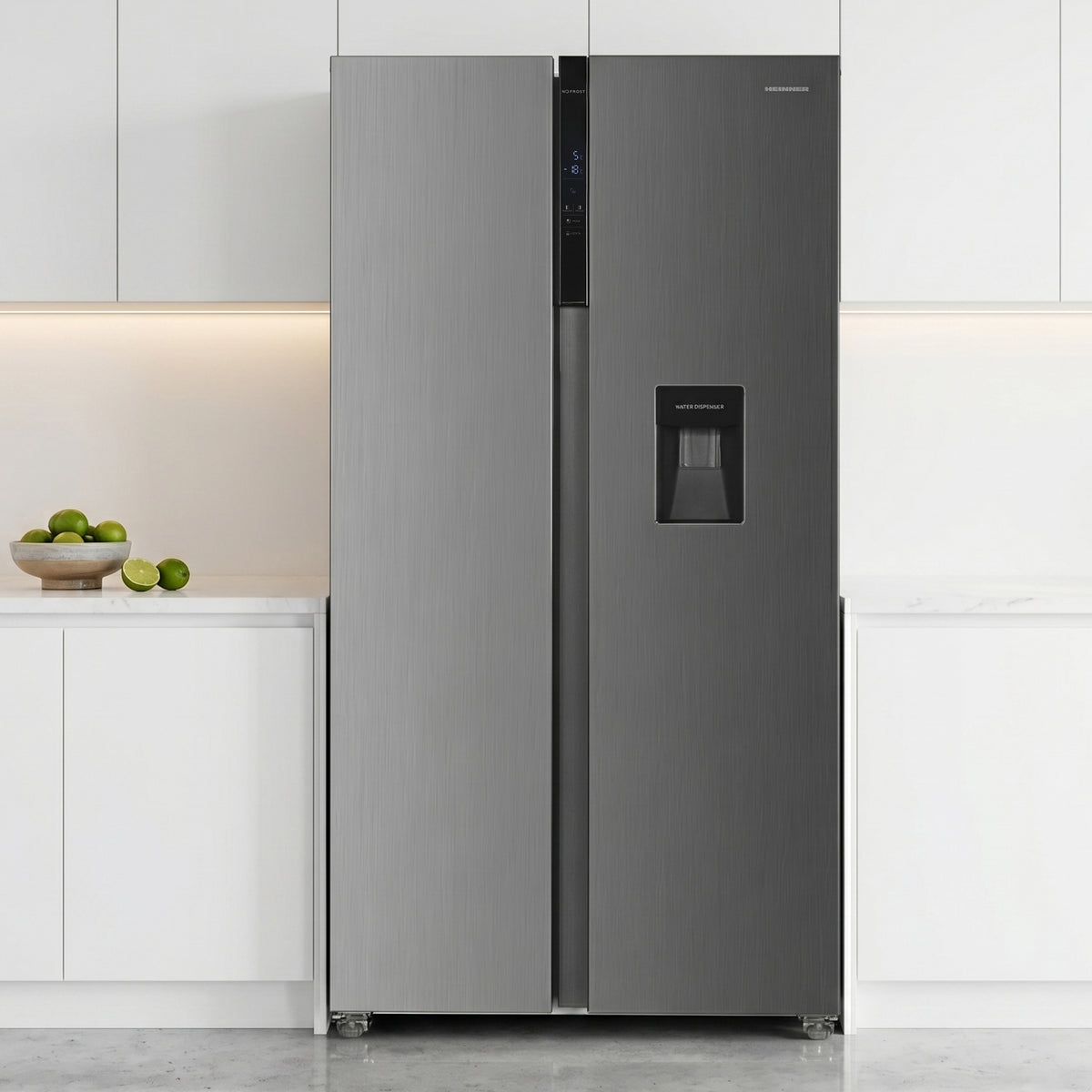 Heinner HSBS-HM439NFINVXWDD Amerikanischer Kühlschrank – 439L – No Frost – Wasserspender – Inverter – Bild 6