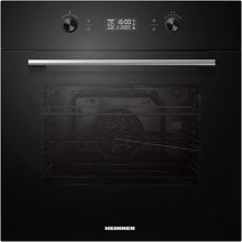 Heinner Einbaubackofen HBO-M7010GCDRP-GBK – 70 L – pyrolytische Selbstreinigung – Heißluft, Grill, Fermentation – Touch-Display – Energieeffizienzklasse A – schwarzes Glas – 5 Jahre Garantie