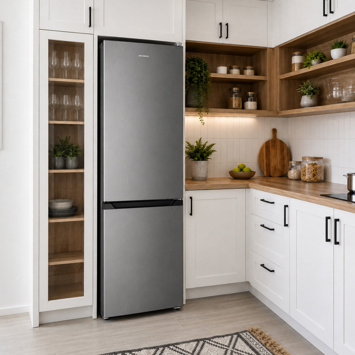 Heinner Kühl-Gefrierkombination HCNF-HM293INVXE 293 L – No Frost – Inverter – Edelstahl – 5 Jahre Garantie – Bild 5