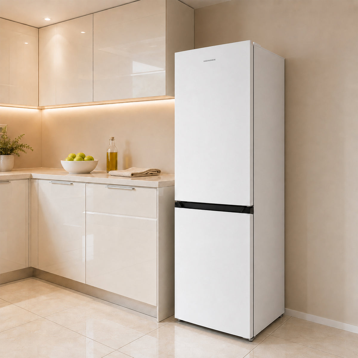 Heinner HCNF-HM293INVE Kühl-Gefrierkombination – 293 Liter – No Frost – Inverter – Energieeffizienzklasse E – Weiß – Bild 5