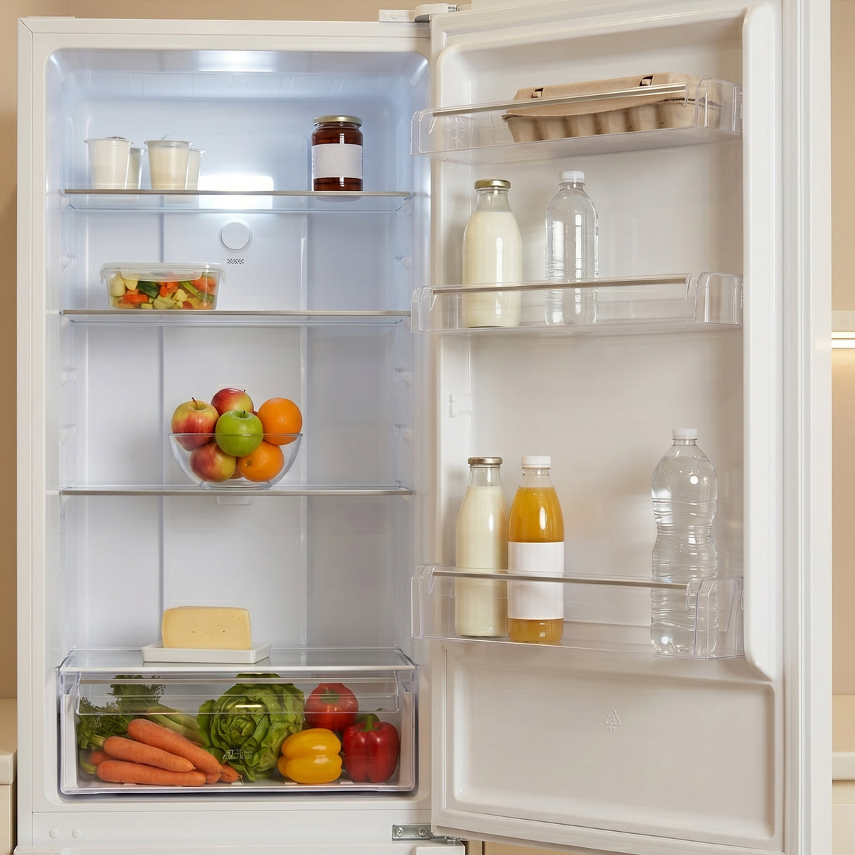 Heinner HCNF-HM293INVE Kühl-Gefrierkombination – 293 Liter – No Frost – Inverter – Energieeffizienzklasse E – Weiß – Bild 6