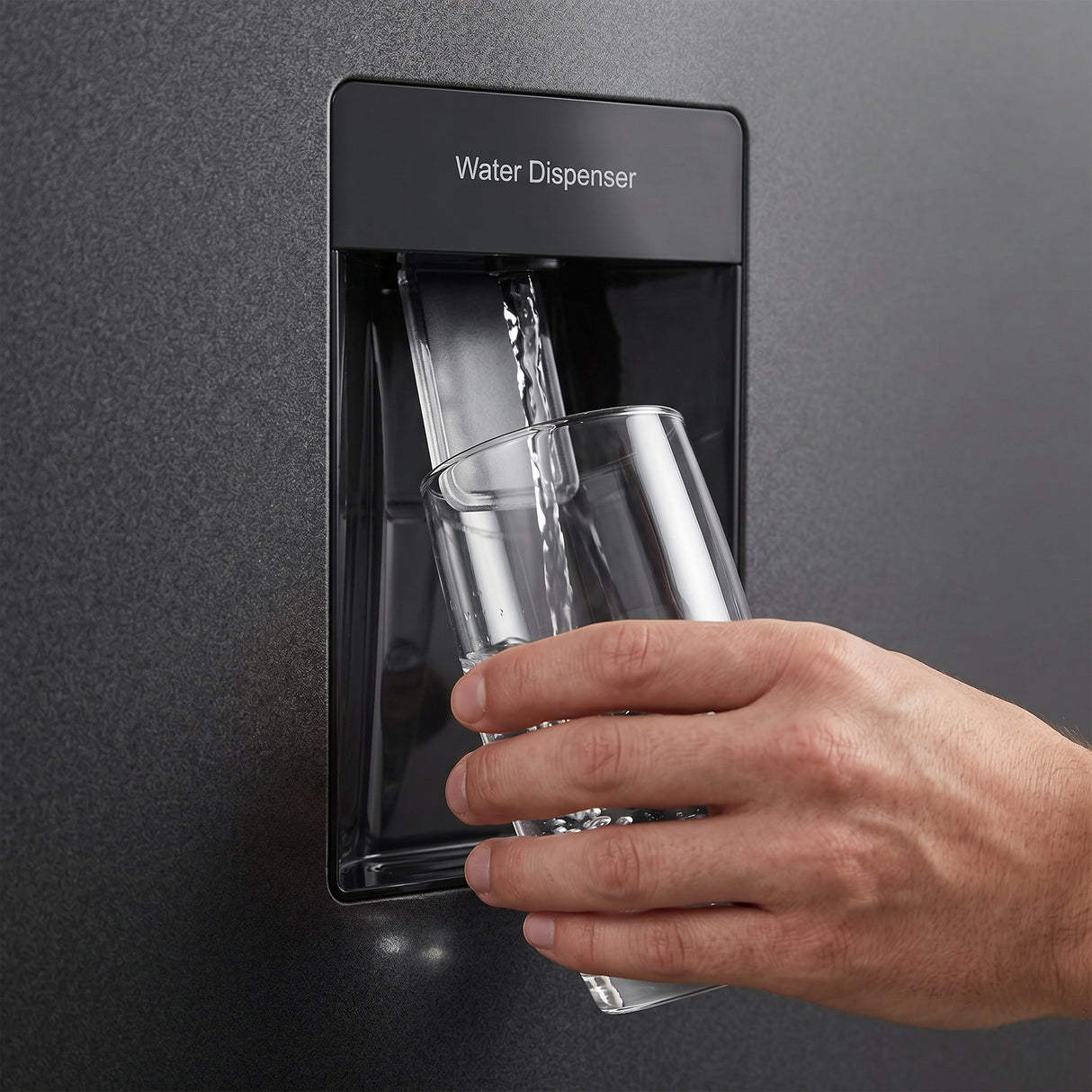 Heinner HCNF-HM291INVDGWDE++ Kühl-Gefrierkombination Anthrazit – 291 L – No Frost mit Wasserspender – Freistehend – Bild 6