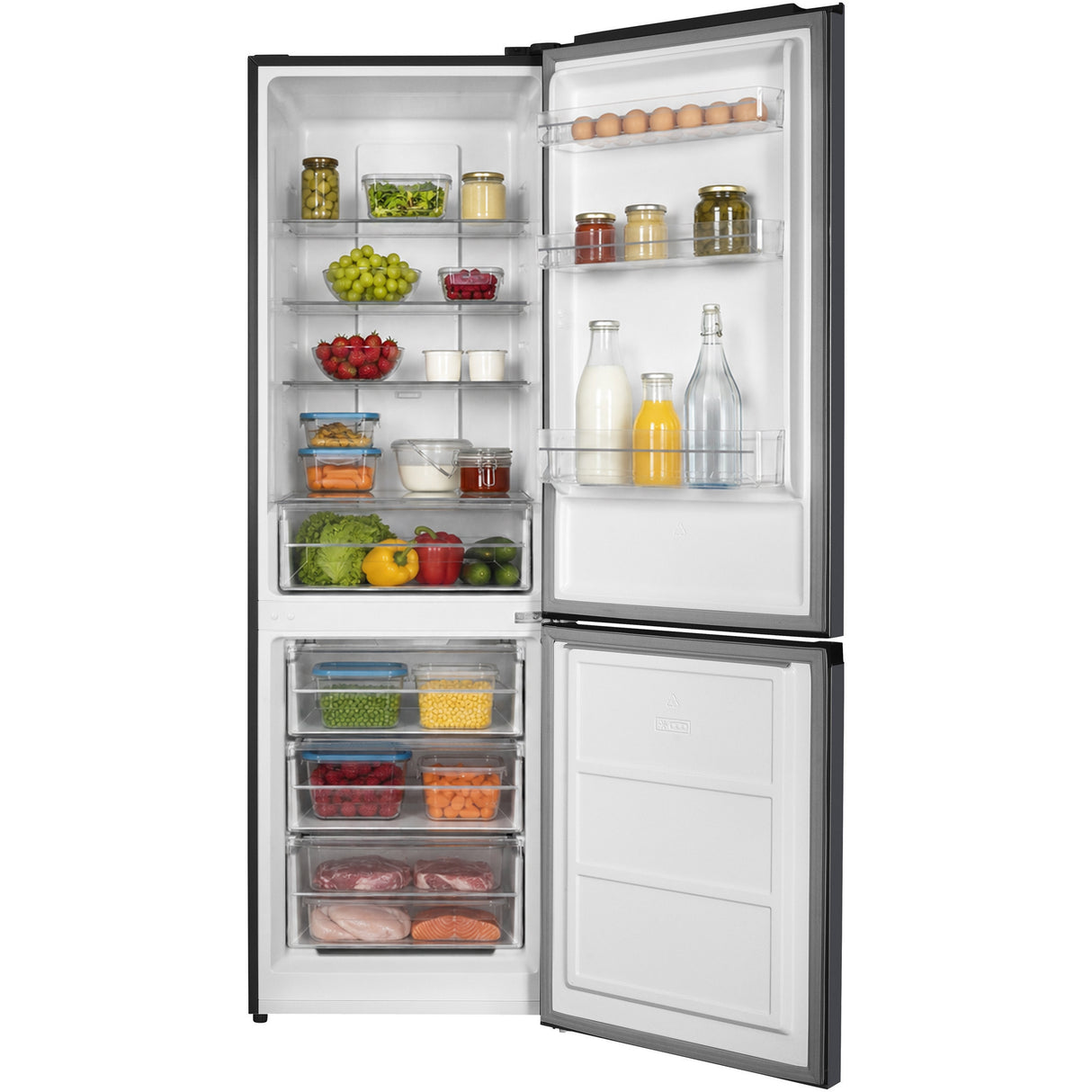 Heinner HCNF-HM293INVDGD Kühl-Gefrierkombination – 293 Liter – No Frost – Inverter – Energieeffizienzklasse D – Bild 3