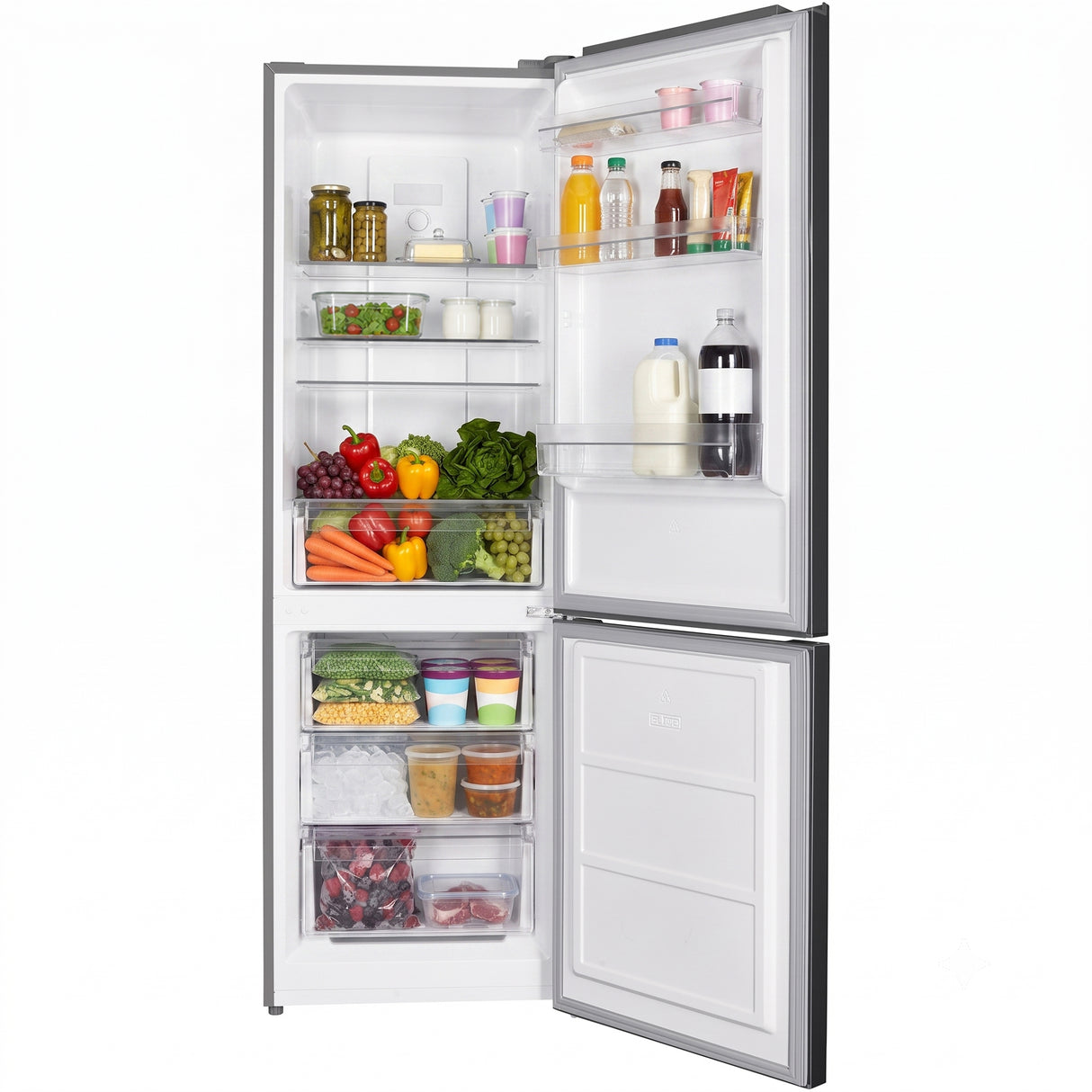 Heinner HCNF-HM293INVXD Kühl-Gefrierkombination – 293 Liter – No Frost – Inverter – Energieeffizienzklasse D – Inox – Bild 3