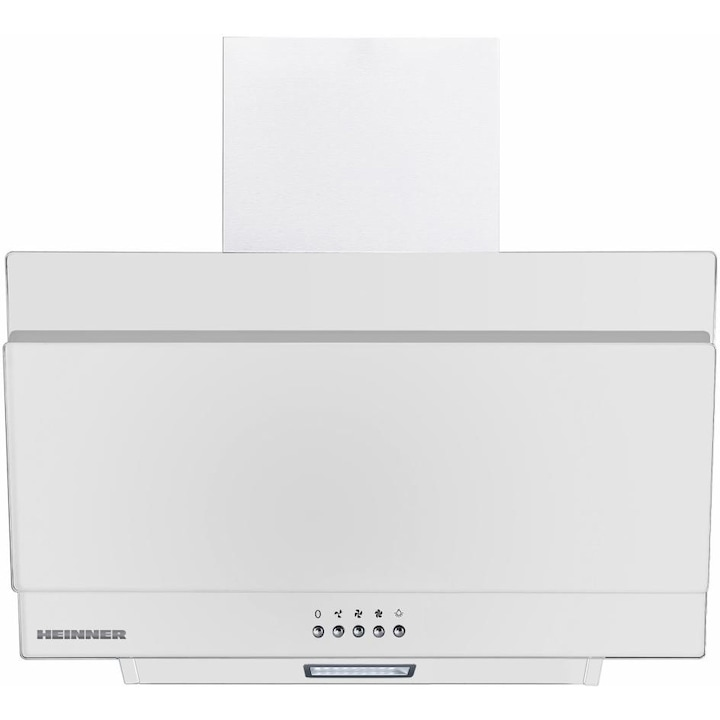 Heinner DCH-350RGWH Dunstabzugshaube, schräges Design – 60 cm – 3 Geschwindigkeiten – Drucktastensteuerung – Bild 11