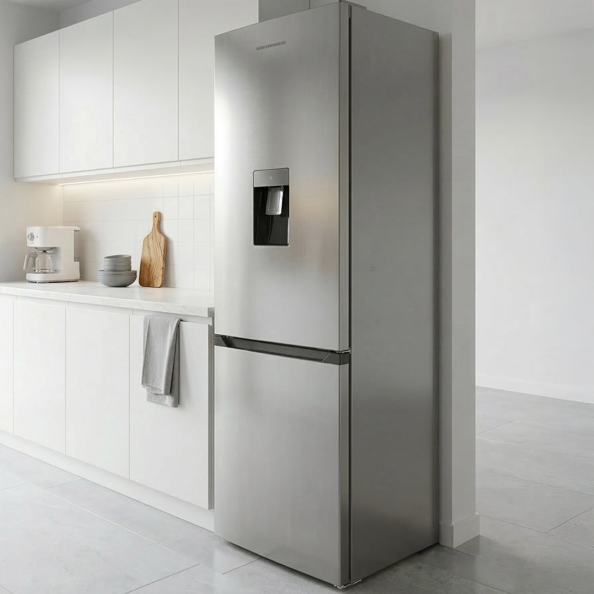 Heinner Kühl-Gefrierkombination HC-HM260XWDE – 260 Liter – Wasserspender – Energieeffizienzklasse E – Bild 6