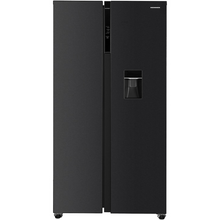 Heinner Amerikanischer Kühlschrank HSBS-HM592NFDXWDE – 592L – Wasserspender – Energieeffizienzklasse E