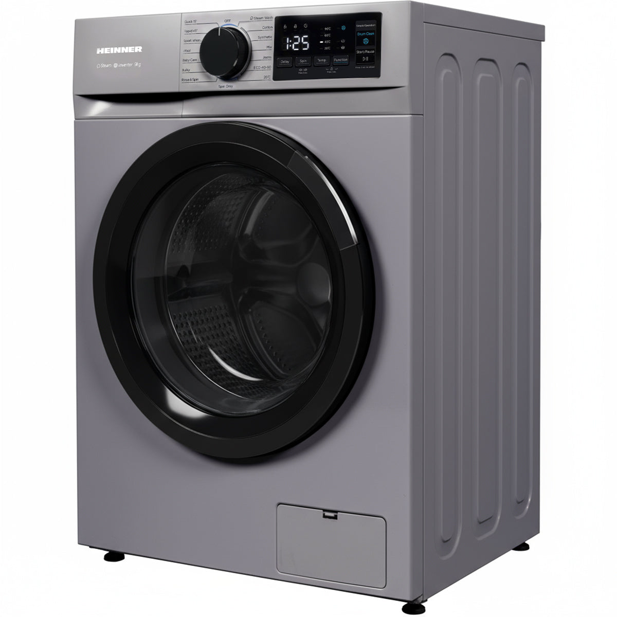 Heinner Waschmaschine HWM-M914IVNSA – 9 kg – 1400 U/min – schlank 49,5 cm tief – Energieeffizienzklasse A – Bild 3