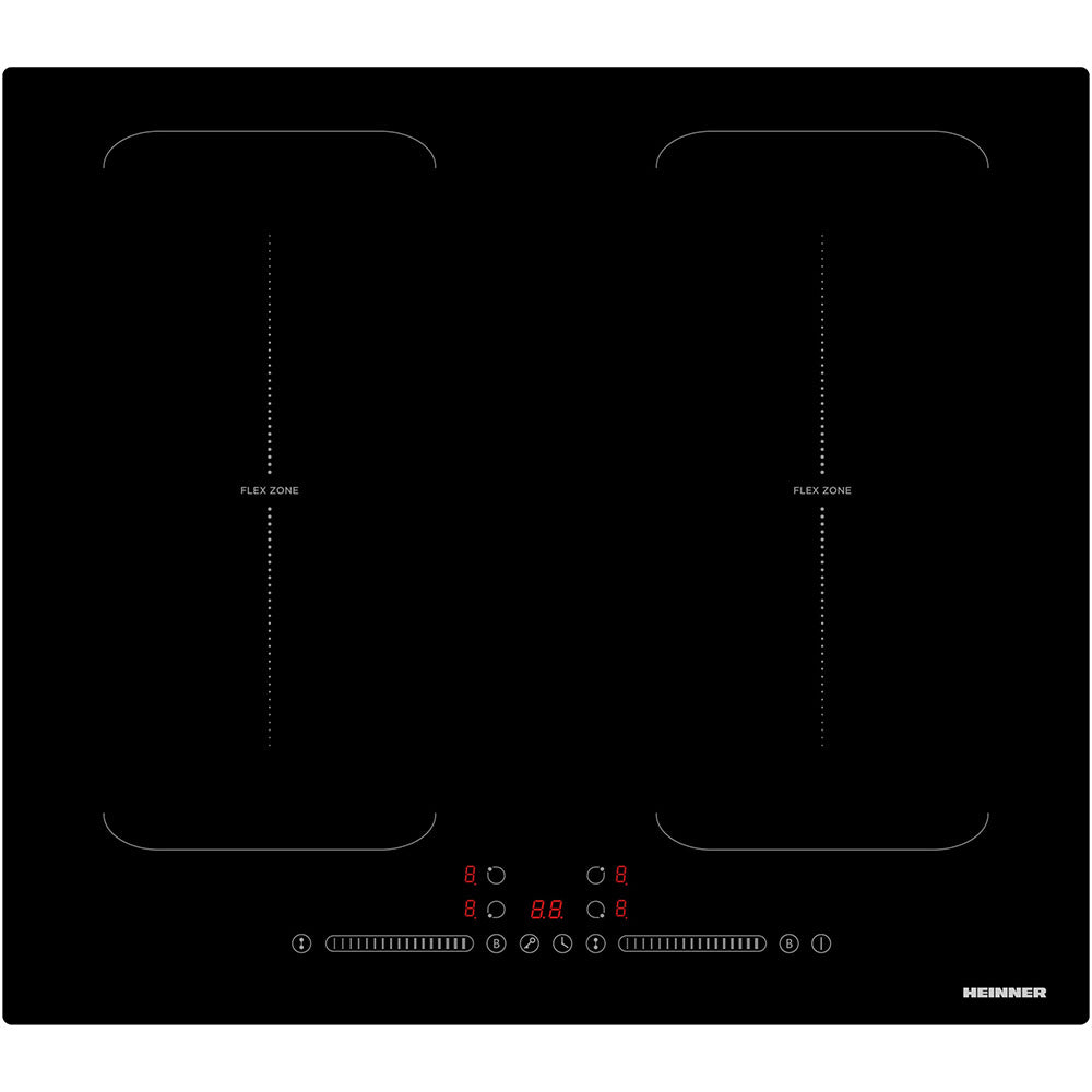 Heinner Induktionskochfeld HBHI-M4ZB2FXTC – 4 Zonen – Touchslider – Produktfoto