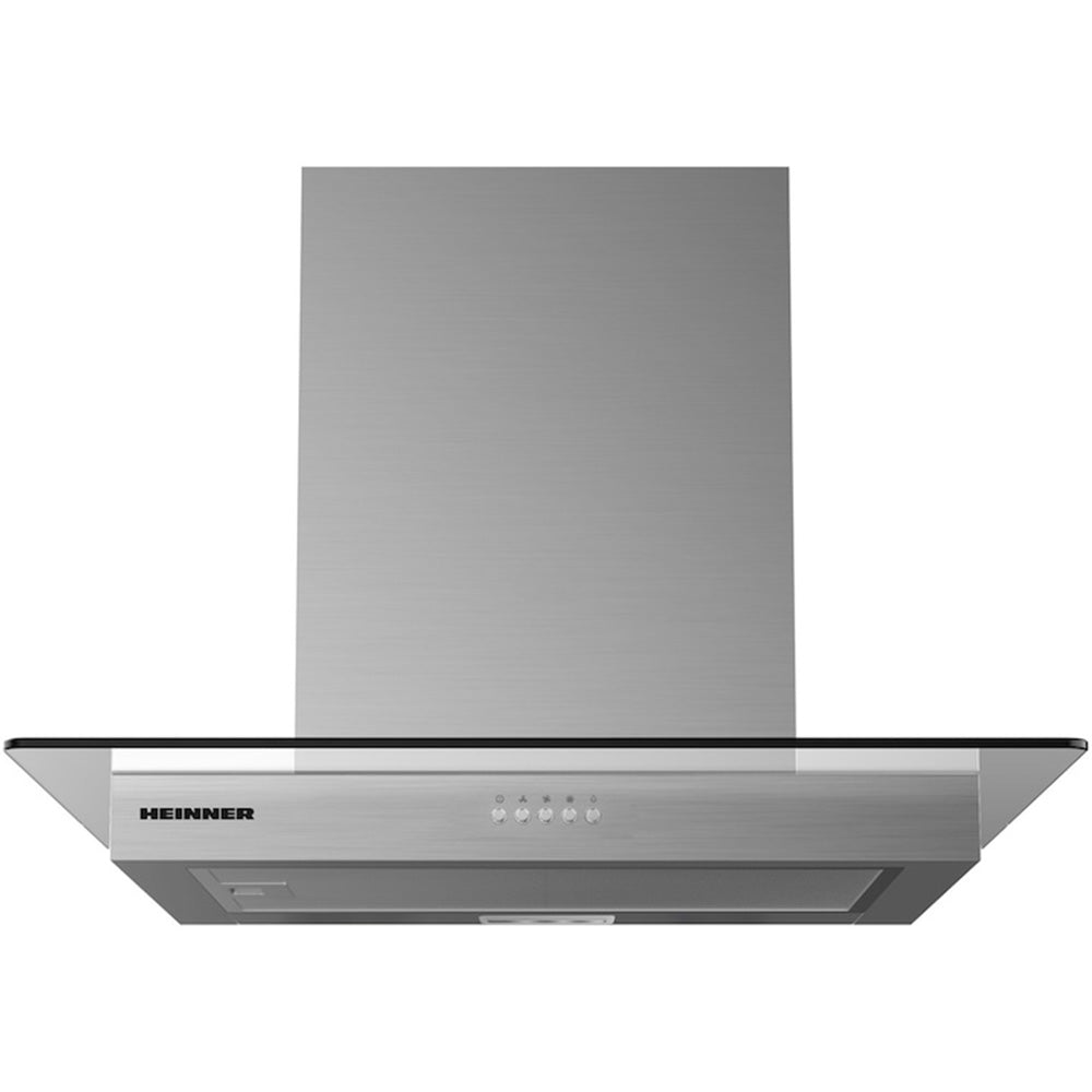 Heinner HDCH-MD630GIX Wandhaube – 60 cm – 3 Geschwindigkeiten – Edelstahl – Bedienfeld