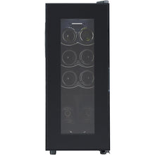 Heinner HRV-A28DRM8 Weinkühlschrank – 28 Liter – 8 Flaschen – Metallablagen