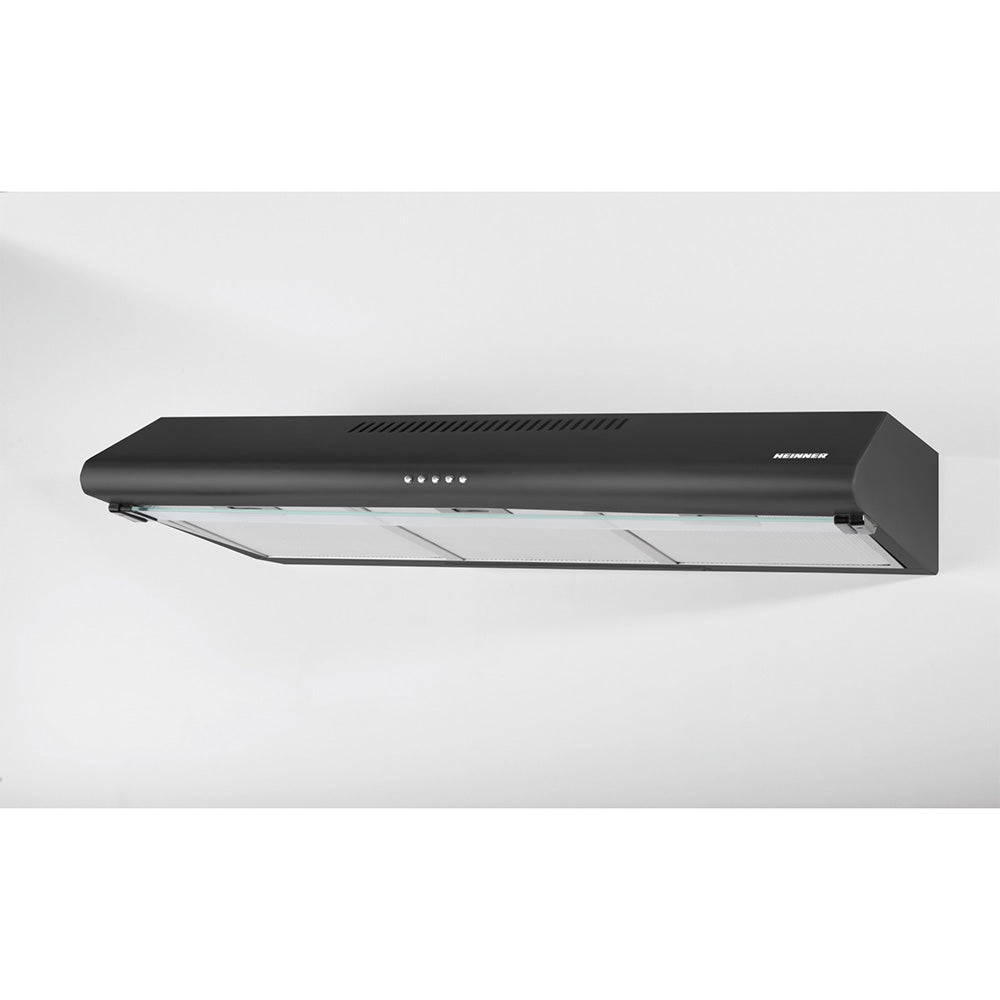 Heinner HCH-490BK Dunstabzugshaube – Wandhaube – 90 cm – 3 Geschwindigkeiten – schwarz – Bild 12
