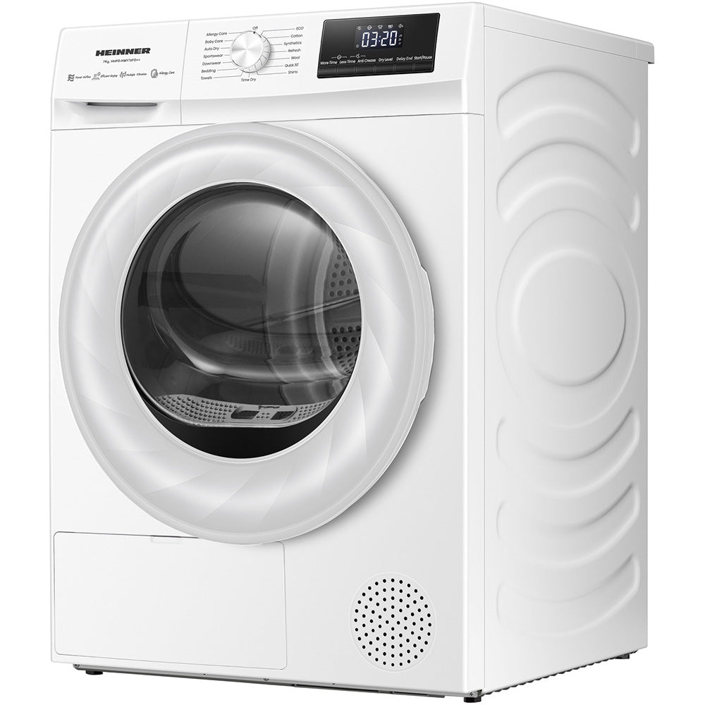 Heinner Wärmepumpentrockner HHPD-HMY70FD – 7 kg – Touch-Steuerung – 14 Programme – Energieeffizienzklasse D – Bild 3