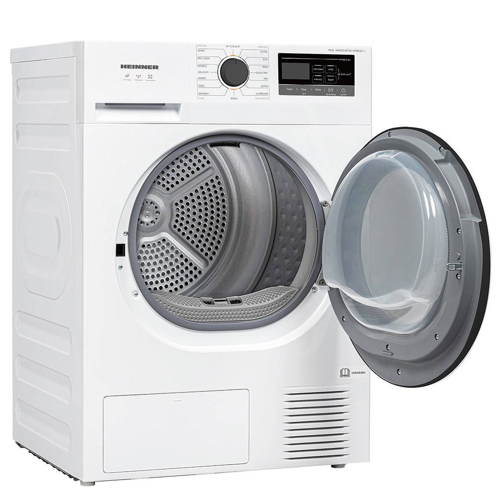 Heinner Wärmepumpentrockner HHPD-M7N13PBKE – 7 kg – Energieeffizienzklasse E – Bild 5