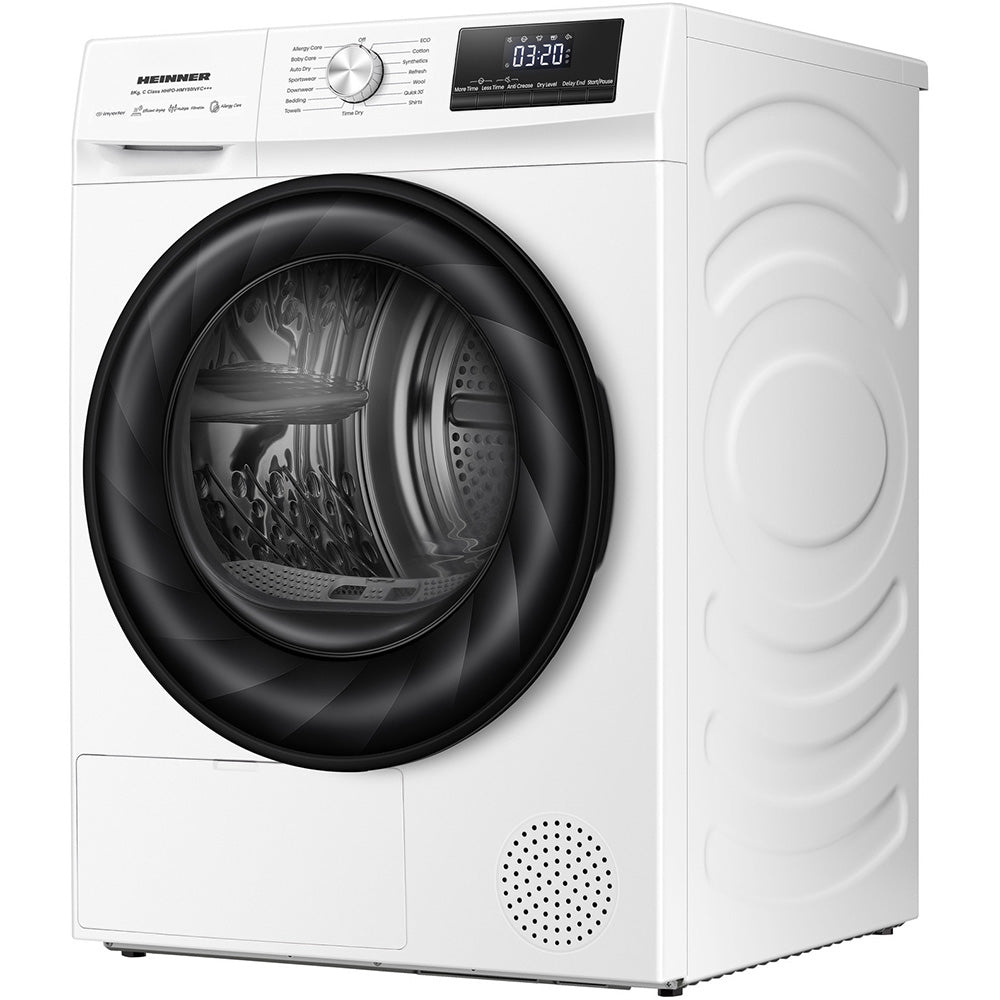 Heinner Wärmepumpentrockner HHPD-HMY80IVFC – 8 kg – Inverter – Energieeffizienzklasse C – Bild 7
