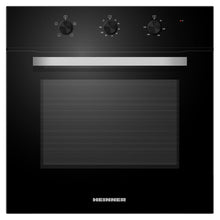 Heinner Einbau Backofen HBO-M654G-GBK – 70 Liter – Heißluft – Grill – schwarz