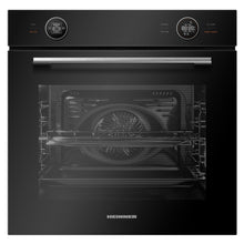 Heinner HBO-M7210GCDRC-GBK Einbaubackofen 72L Grill Konventionell Schwarzes Glas