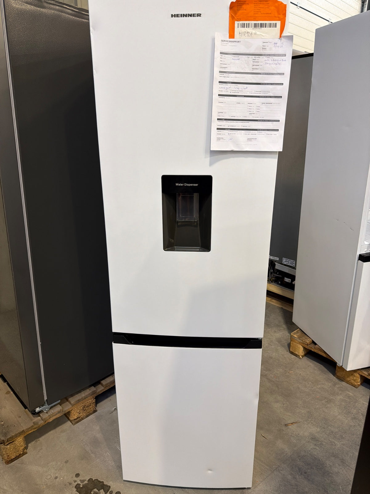 Heinner HC-HM260WDE++ Kühl-Gefrierkombination 260 l – Wasserspender — Outlet – Bild 2