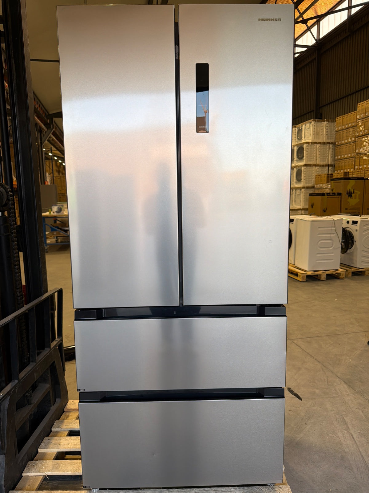 Heinner HCFD-M516INVXE French-Door-Kühlschrank im amerikanischen Stil – 516 l – No Frost – Energieeffizienzklasse E – Bild 2