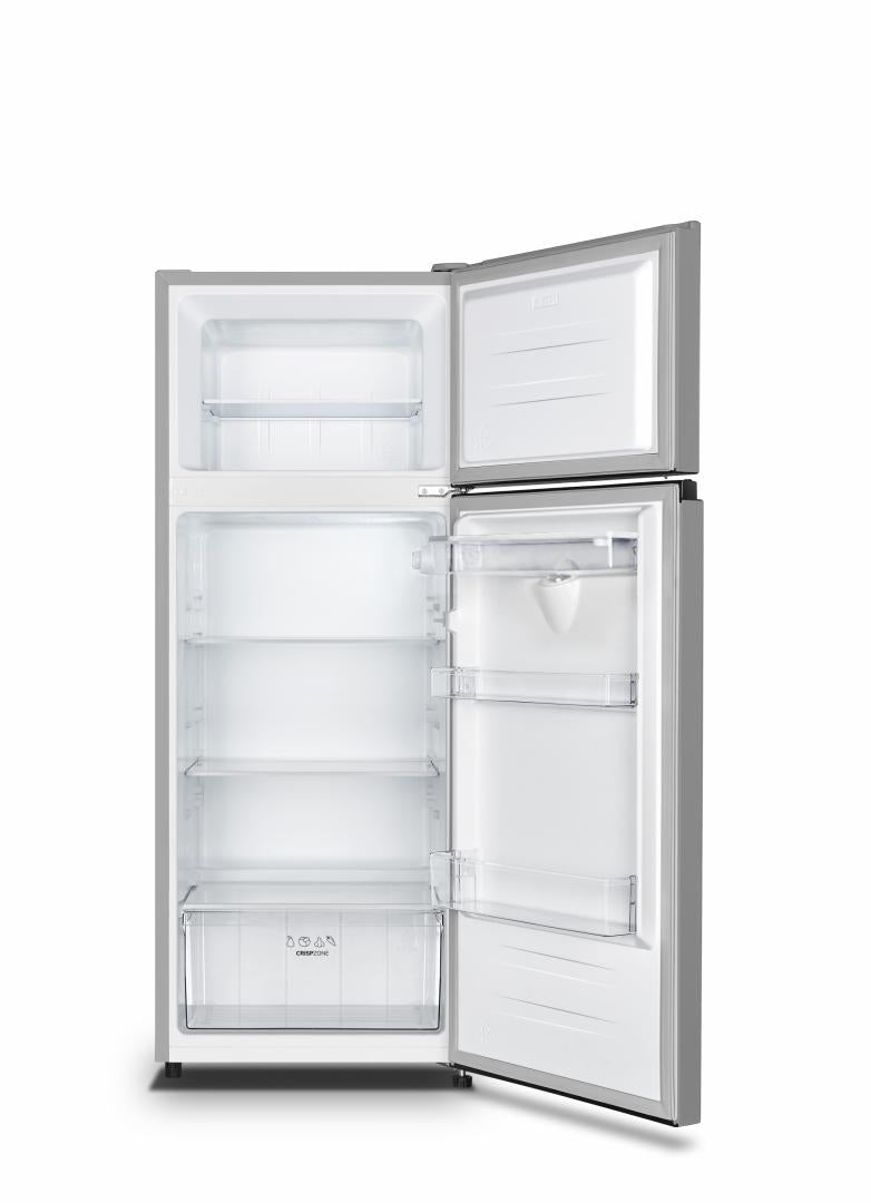 Heinner HF-HS205SWDE Standkühlschrank – 206 Liter – Wasserspender – Energieeffizienzklasse E – Silber – Bild 2