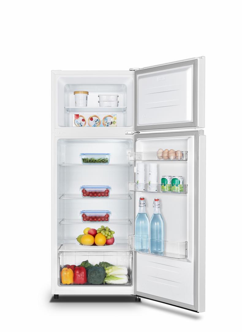 Heinner Kühl-Gefrierkombination HF-HS205E – 206 Liter – LED-Beleuchtung – Energieeffizienzklasse E – Bild 5