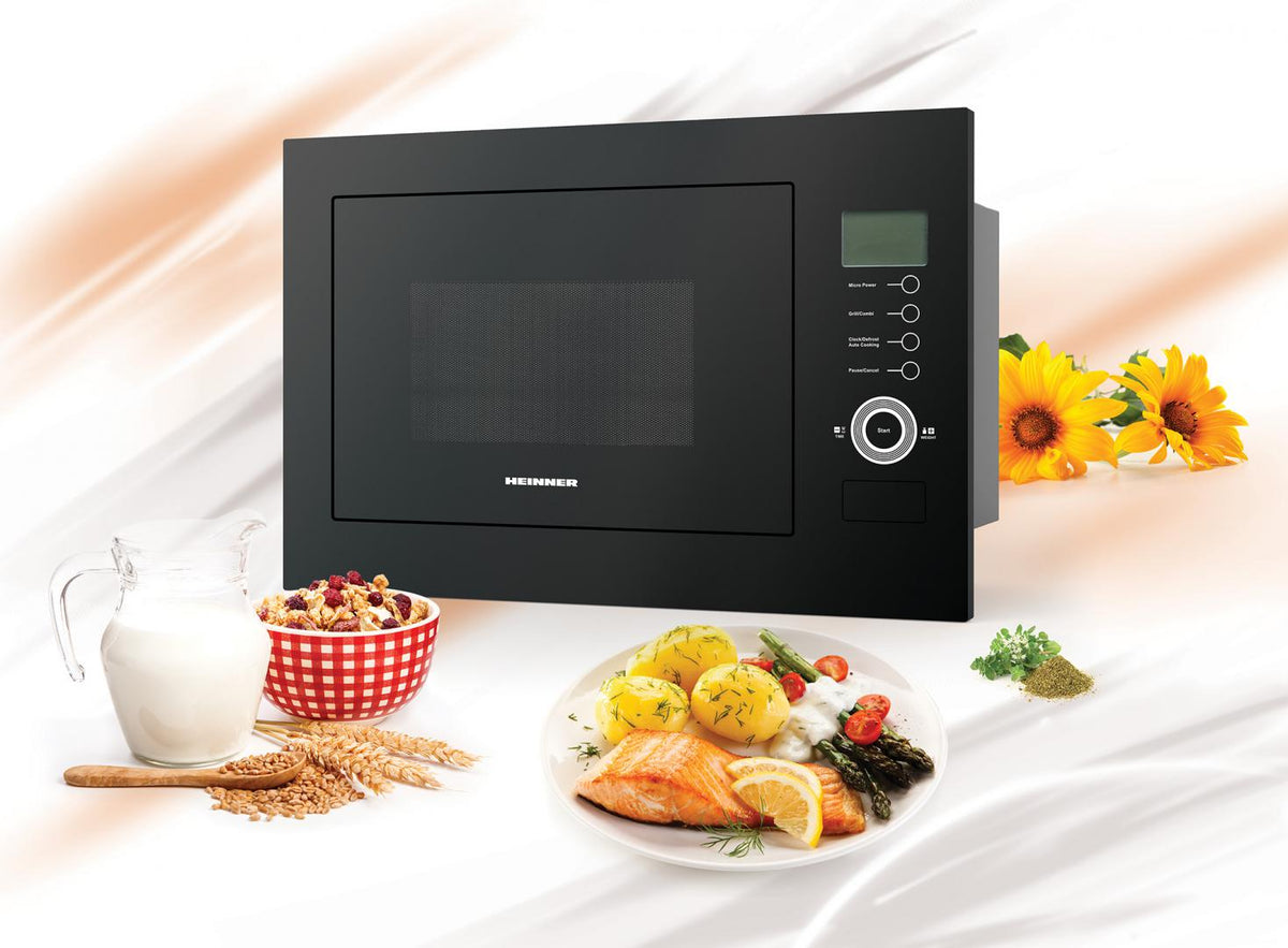 Heinner HMW-25BIGBK Einbau-Mikrowelle – schwarz – Bild 11
