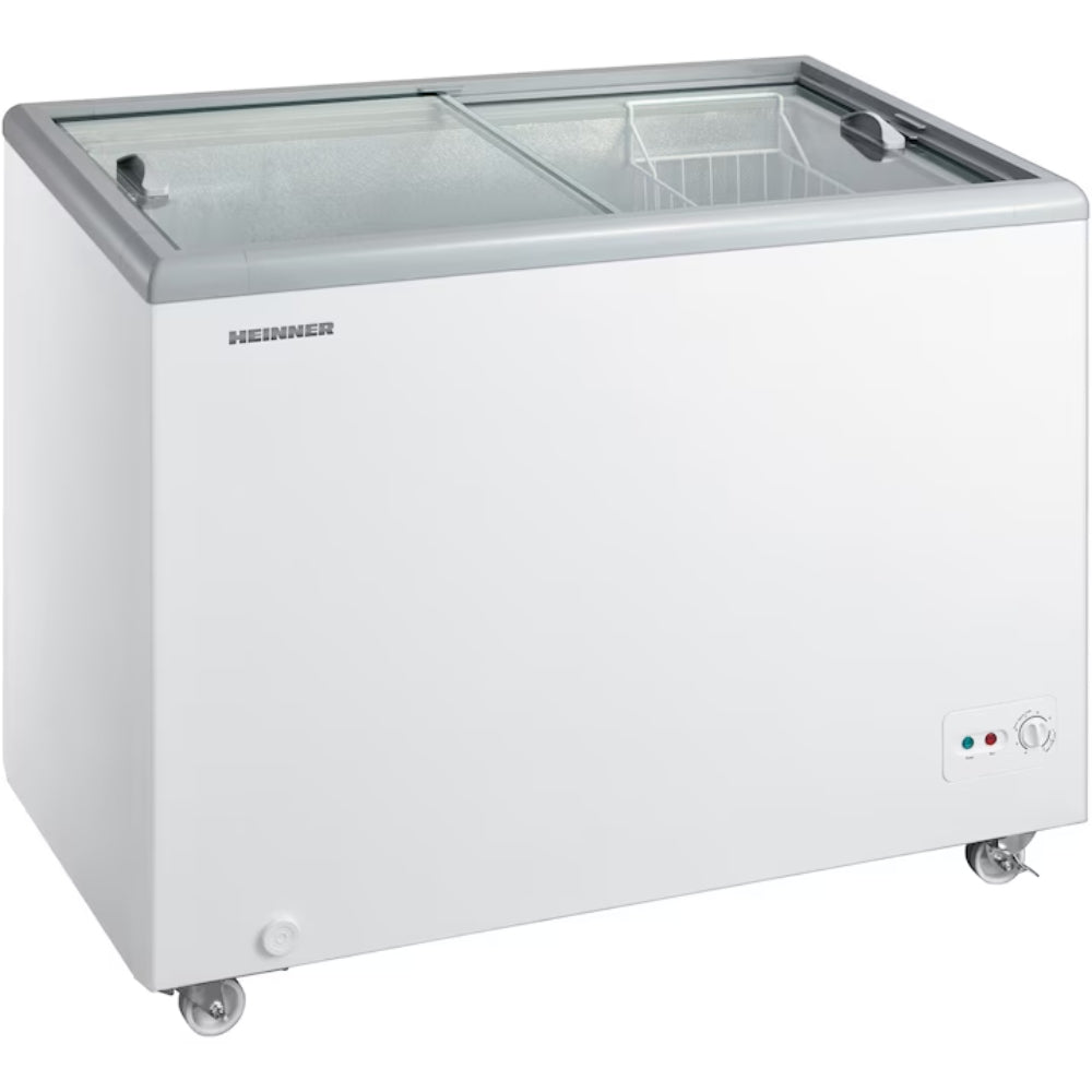 Heinner HSF-M255WHC Gefrier-/Kühlschrank – Truhe – 255 L – Glasschiebedeckel – konvertierbar – Bild 11