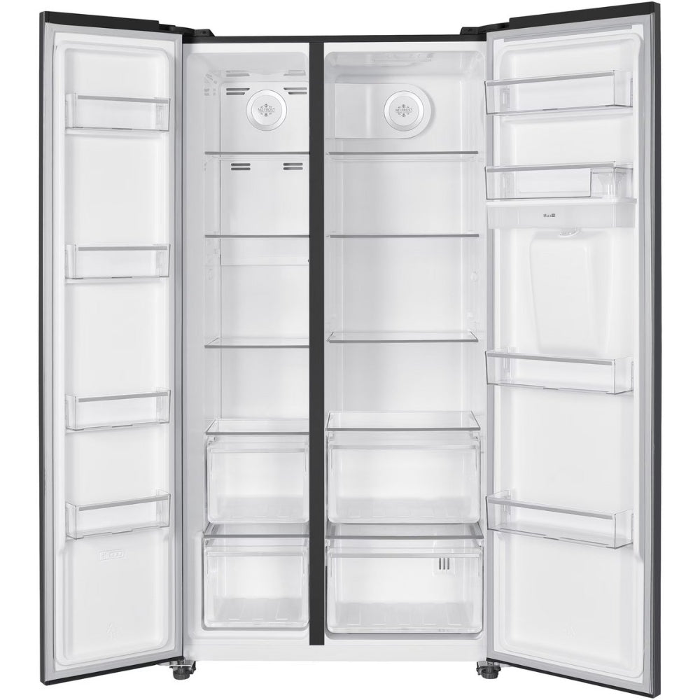 Heinner HSBS-HM529NFINVDGWDE++ Amerikanischer Kühlschrank mit Wasserspender 529 L – No Frost – Inverter Kompressor – Bild 12