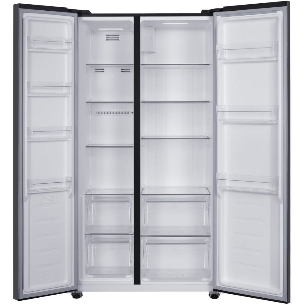 Heinner HSBS-HM442NFINVDGE++ Amerikanischer Kühlschrank - 442L - No Frost - Anthrazit – Bild 12
