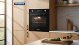 Heinner Einbau-Backofen HBO-M7212GCDRP-GBK – 72 Liter – 60 cm – Schwarzglas – Bild 5