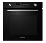 Heinner Einbau-Backofen HBO-M7212GCDRP-GBK – 72 Liter – 60 cm – Schwarzglas – Bild 1