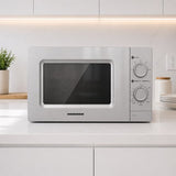 Heinner Mikrowelle HMW-MD20MSL – freistehend – 20 Liter – 700W – Silber – Bild 8