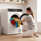 Fram FHPD-V9T2A++ Wäschetrockner - Wärmepumpentrockner - 9 kg - 15 Trockenprogramme - LED-Anzeige – Bild 8