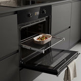 Heinner Einbaubackofen HBO-M7010GCDRP-GBK – 70 L – pyrolytische Selbstreinigung – Heißluft, Grill, Fermentation – Bild 5