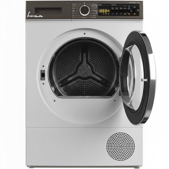 Fram FHPD-V9T2A++ Wäschetrockner - Wärmepumpentrockner - 9 kg - 15 Trockenprogramme - LED-Anzeige – Bild 4