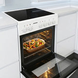Heinner HFSC-S56E4VWH Keramikkochfeldherd – 50 cm – 4 Kochzonen – Elektrobackofen mit Grill und Umluft – Bild 12