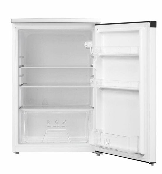 Tischkühlschrank Heinner HF-M131E – 131 L – mechanischer Thermostat – umkehrbare Tür – weiß – 5 Jahre Garantie – Bild 3