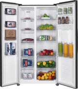 Fram FSBS-HM440NFXWDE Amerikanischer Side-by-Side-Kühlschrank – 439L – No Frost – Wasserspender – LED-Touchdisplay – Bild 3