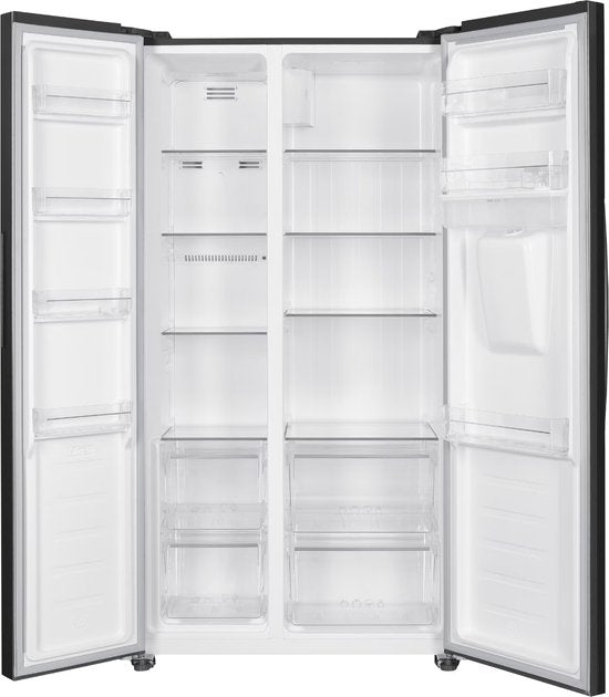 Fram FSBS-HM440NFXWDE Amerikanischer Side-by-Side-Kühlschrank – 439L – No Frost – Wasserspender – LED-Touchdisplay – Bild 4