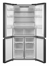Heinner amerikanischer Side-by-Side Kühlschrank HSBS-M515MDINVHGBKE – 515 L – No Frost – Inverter – Schwarzes Glas – Bild 3