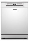 Heinner HDW-FSM60614DWE freistehender Geschirrspüler – 14 Maßgedecke – AquaStop – Energieklasse E – Weiß