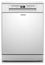 Heinner HDW-FSM60614DWE freistehender Geschirrspüler – 14 Maßgedecke – AquaStop – Energieklasse E – Weiß – Produktfoto
