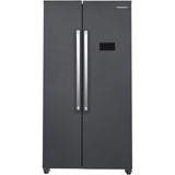Heinner HSBS-HM442NFINVDGE++ Amerikanischer Kühlschrank - 442L - No Frost - Anthrazit – Bild 10