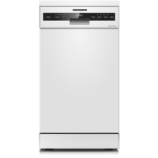 Freistehender Geschirrspüler Heinner HDW-FSM45710AWD – 10 Maßgedecke – AquaStop – Energieeffizienzklasse D