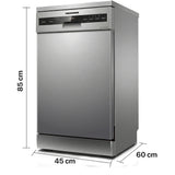 Heinner HDW-FSM45710AXD+++ Spülmaschine – 10 Maßgedecke – AquaStop – Bild 4