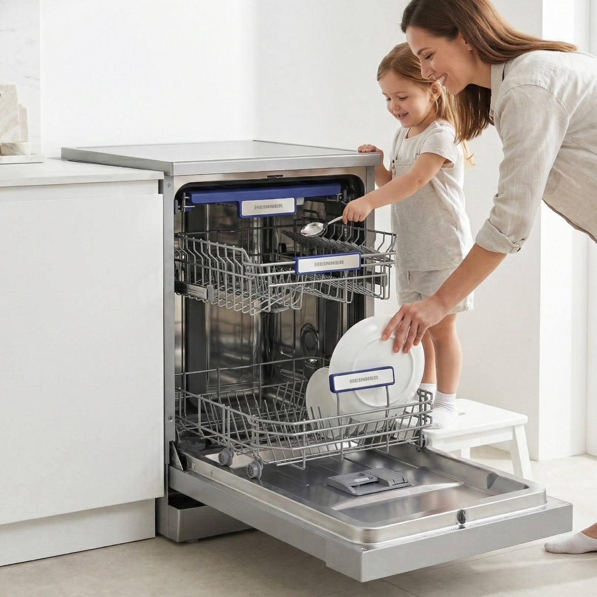 Heinner HDW-FSM45710AXD+++ Spülmaschine – 10 Maßgedecke – AquaStop – Bild 10