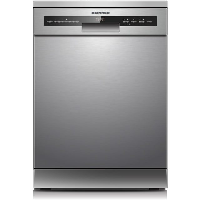 Heinner HDW-FSM60714AXD freistehender Geschirrspüler – 14 Maßgedecke – Dual Zone – Energieeffizienzklasse D – Produktfoto