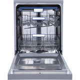 Heinner HDW-FSM60714AXD freistehender Geschirrspüler – 14 Maßgedecke – Dual Zone – Energieeffizienzklasse D – Bild 3